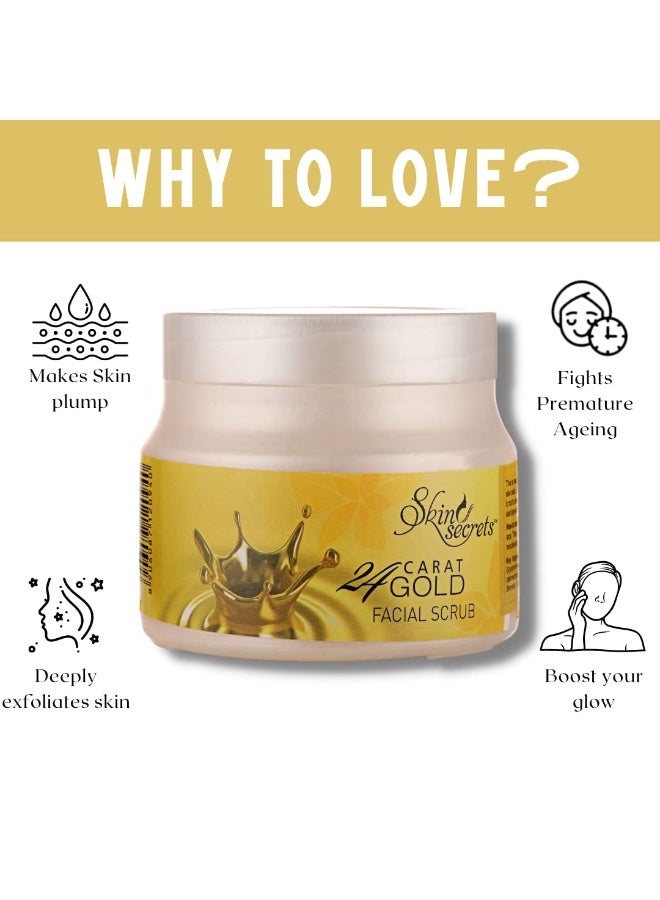 SKIN SECRETS GOLD FACIAL SCRUB -500 GMS - Image 4