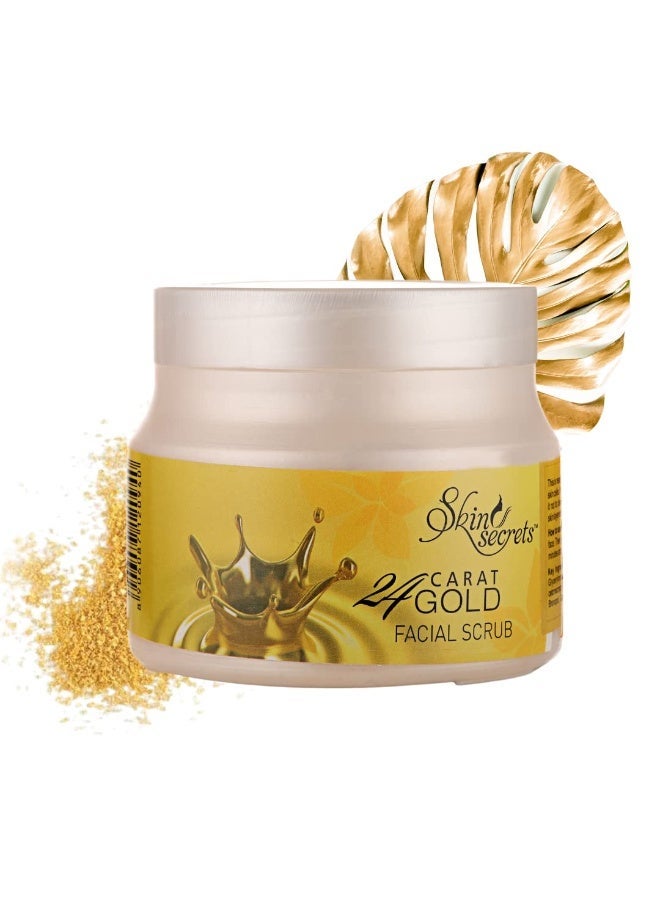 SKIN SECRETS GOLD FACIAL SCRUB -500 GMS - Image 1