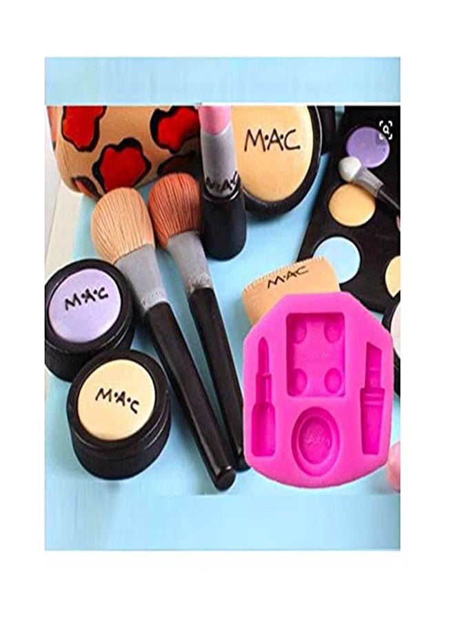 BITSKY INDIA Makeup Designed Silicone Molds Scissors Hair Tools Shaped Fondant Mold Makeup Tools Design Fondant Cake Molds for Chocolate, Pudding, Candy, Jelly - Image 4