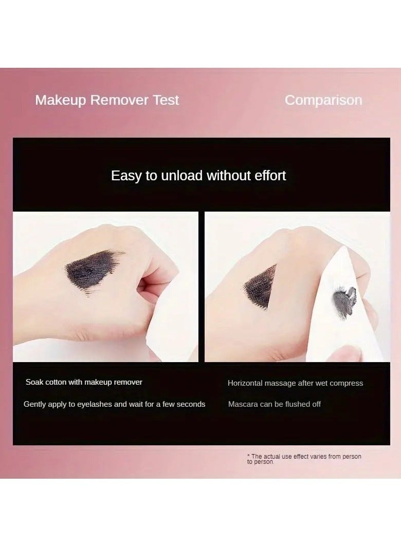 هايكسي Heyxi Curling ماسكارا مقاوم للماء ارتداء طويل الحجم السميك لجميع أنواع البشرة ، تطبيق سهل للمبتدئين ، نظام الألوان المختلطة أسود - Image 4