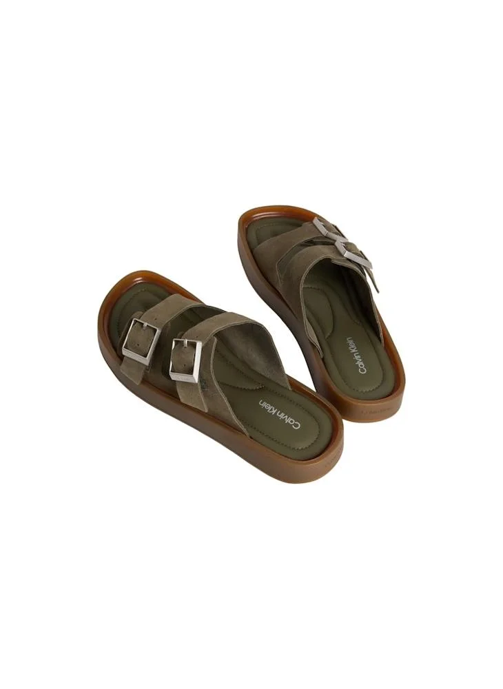 CALVIN KLEIN  Ergon Double Bar Sandals for Men | Best Price UAE