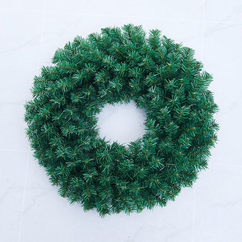 Explosions Christmas Wreath Rattan 40/50/60Cm Christmas Decorative Wreath Ornaments Scene Layout - Image 4