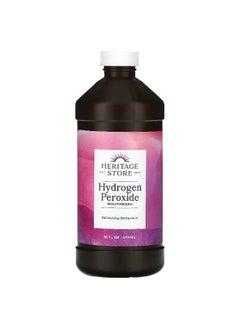 Heritage Store Heritage Store, Hydrogen Peroxide Mouthwash, Refreshing Wintermint, 16 fl oz (473 ml)  - Image 1