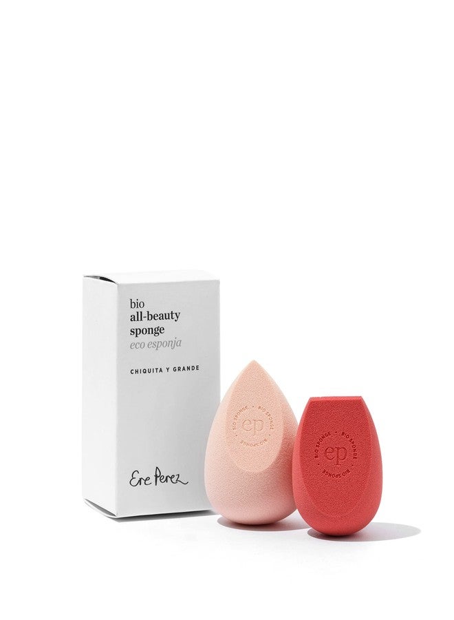 Ere Perez - Bio All-Beauty Sponge Duo | Multiple Edges for Precise Application, Streak-Free Finish, Pointed + Slanted Sponges | Vegan, Cruelty-Free, 100% Plant-Based - Image 2