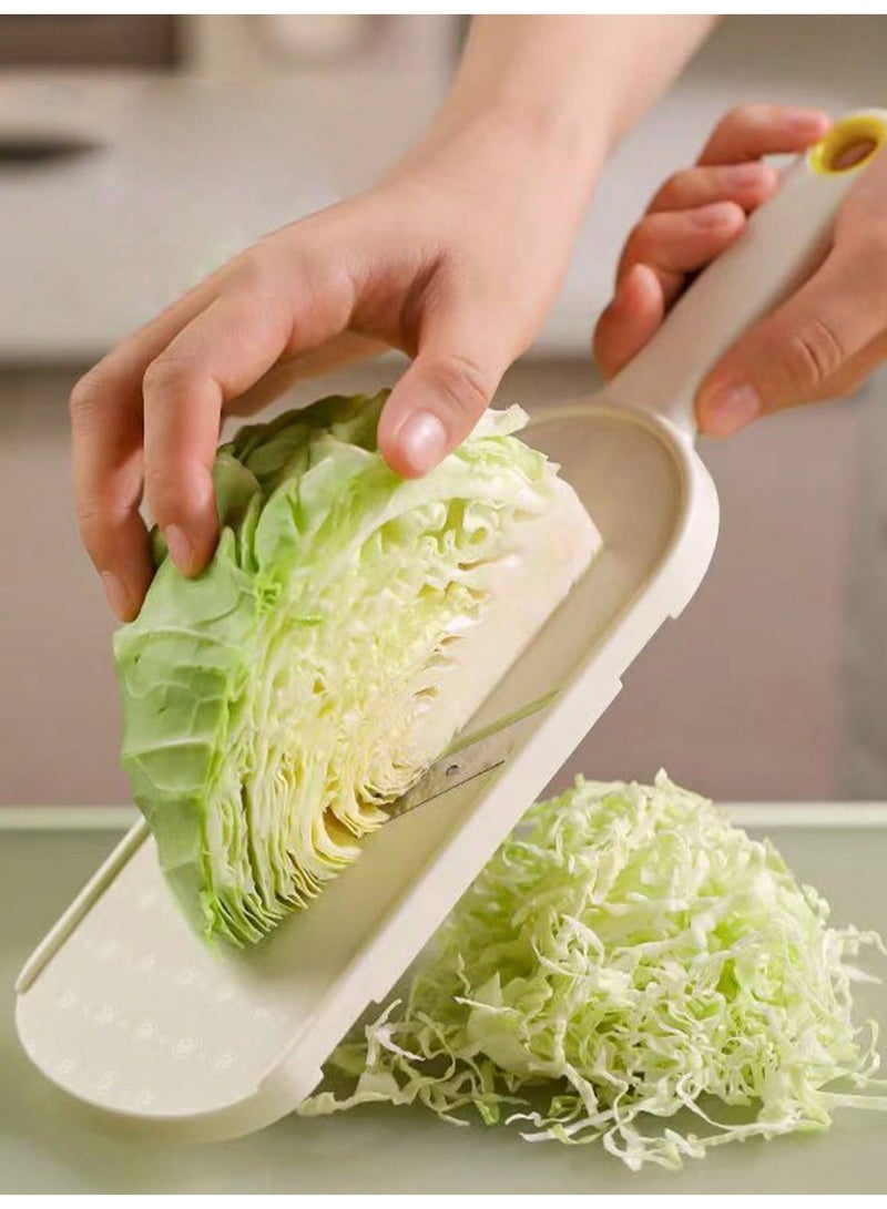 قاطع / مبشرة الخضروات في المطبخ قطعة واحدة لبشر الملفوف والجزر وتحضير السلطات - Image 1