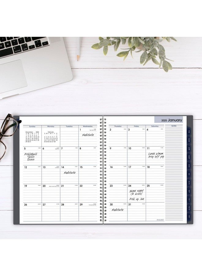 AT-A-GLANCE 2025 Planner, Monthly, 8-1/2" x 11", Large, DayMinder, Gray (GC4700725) - Image 2