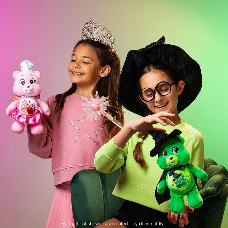 Care Bears دببة العناية - دببة العناية × ويكيد حجم صغير دمية محشوة - دب الحظ كإلفابا - Image 4