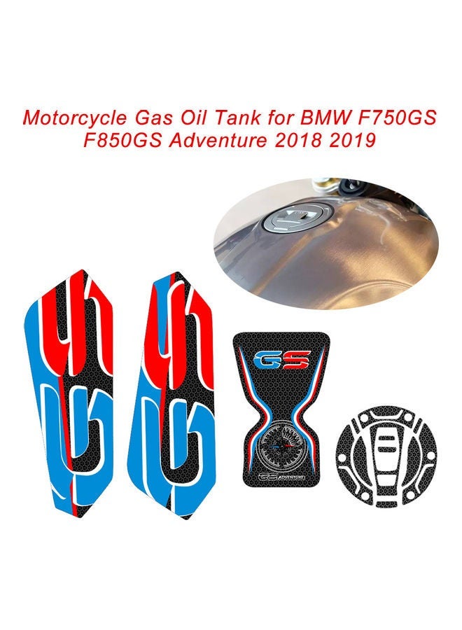 NIBEMINENT Motorcycle Gas Oil Tank Pad for BMW F750GS F850GS - Image 4