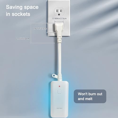 DIGITEN Wireless Thermostat Outlet Temperature Controlled Outlet with Power Cord for Heating and Cooling, Remote Control Plug in Thermostat 1800w for Space Heater, Fan, AC - Image 5