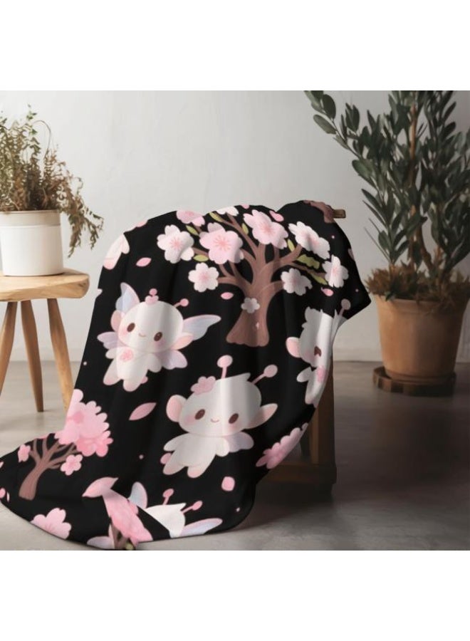 general Baby and children's cartoon flannel thin blanket (warm and comfortable, suitable for sleep, game use) 70cm*100cm