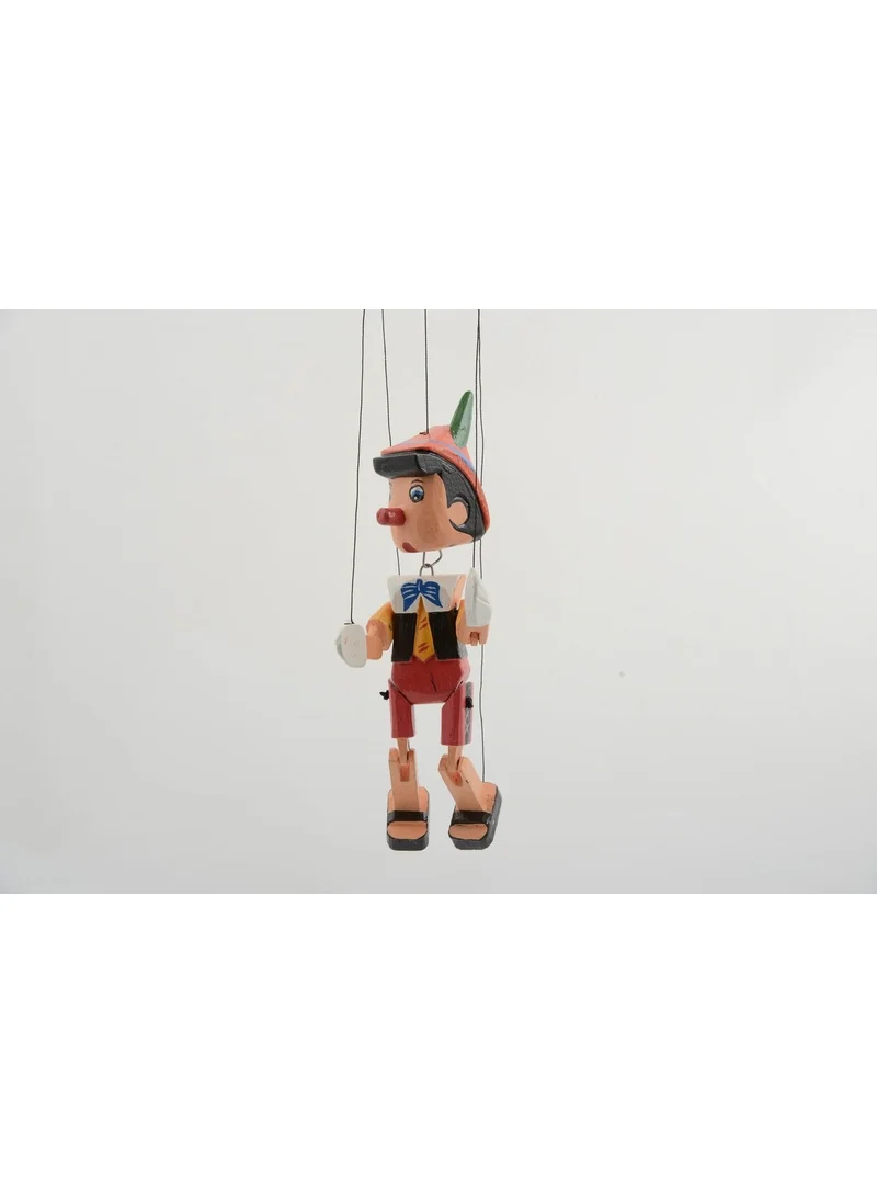Toptan Bulurum Wholesale Wooden Pinocchio Puppet 30 cm
