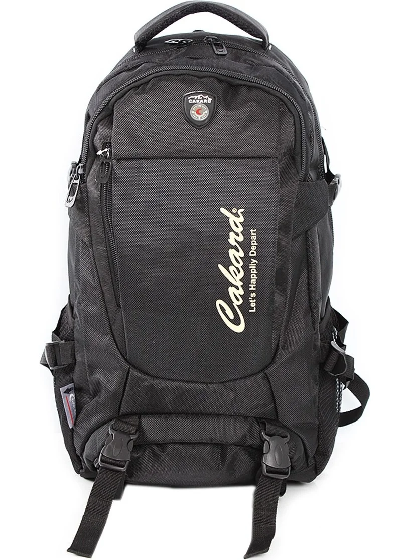 Cakard Mountaineer Backpack 50 Liters with 20"Inch Laptop Compartment - Black