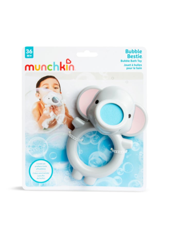 Munchkin Bubble Bestie™ 36M+ Elephant Bubble Bath Toy with Bubble Maker for Toddler Bath Time Fun - Image 4