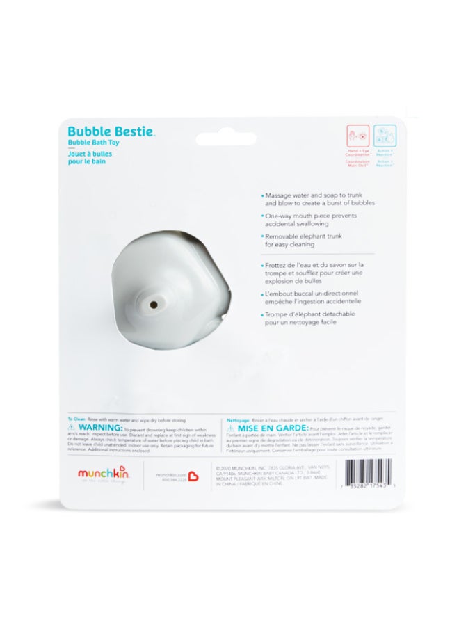 Munchkin Bubble Bestie™ 36M+ Elephant Bubble Bath Toy with Bubble Maker for Toddler Bath Time Fun - Image 5
