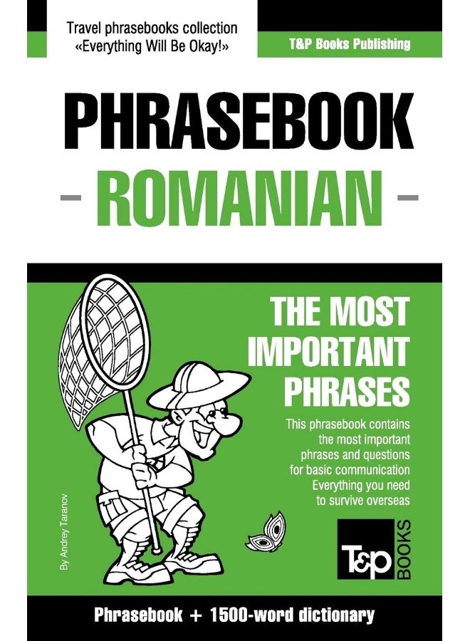 T&p Books English-Romanian phrasebook and 1500-word dictionary