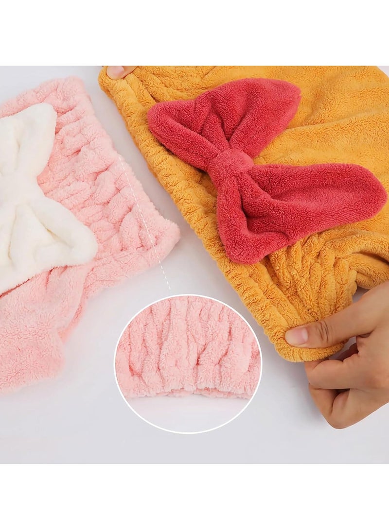 غنافوتو لفافة شعر جديدة فائقة الامتصاص للشعر المبلل - لفافة شعر من الألياف الدقيقة للشعر المجعد والشعر الطويل جدًا - سريعة التجفيف، وتقلل من التجعد، وسهلة الاستخدام - Image 3