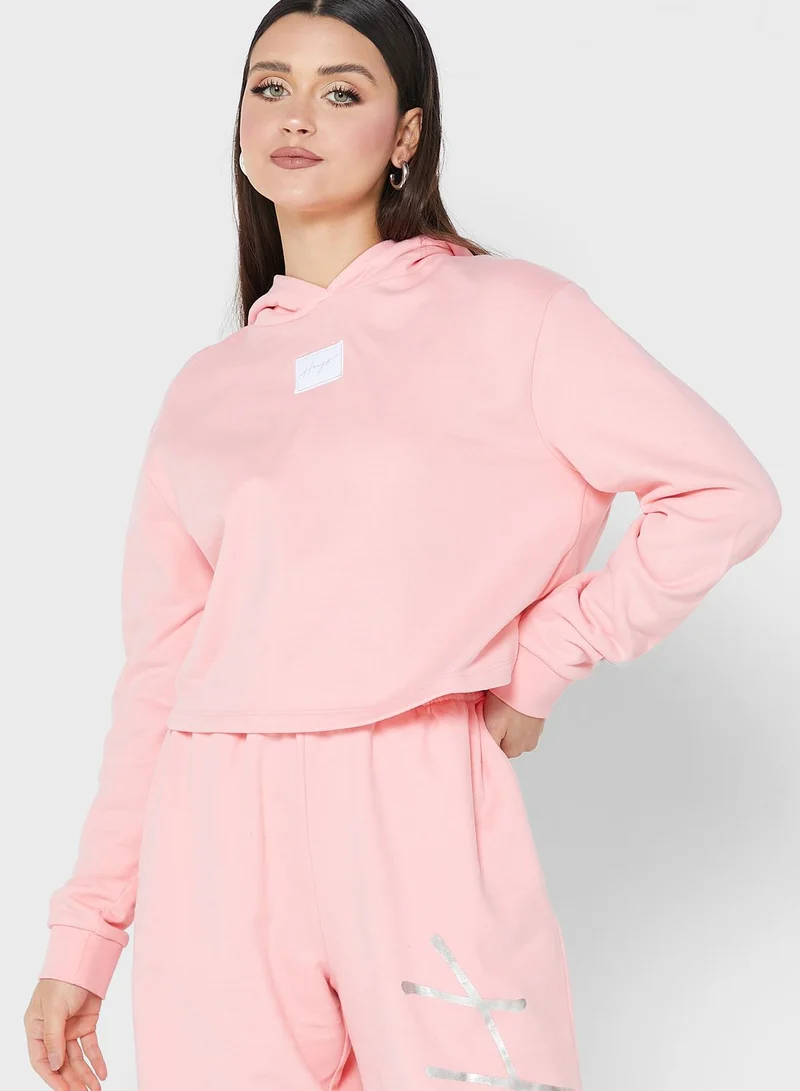 HUGO Logo Detail Hoodie