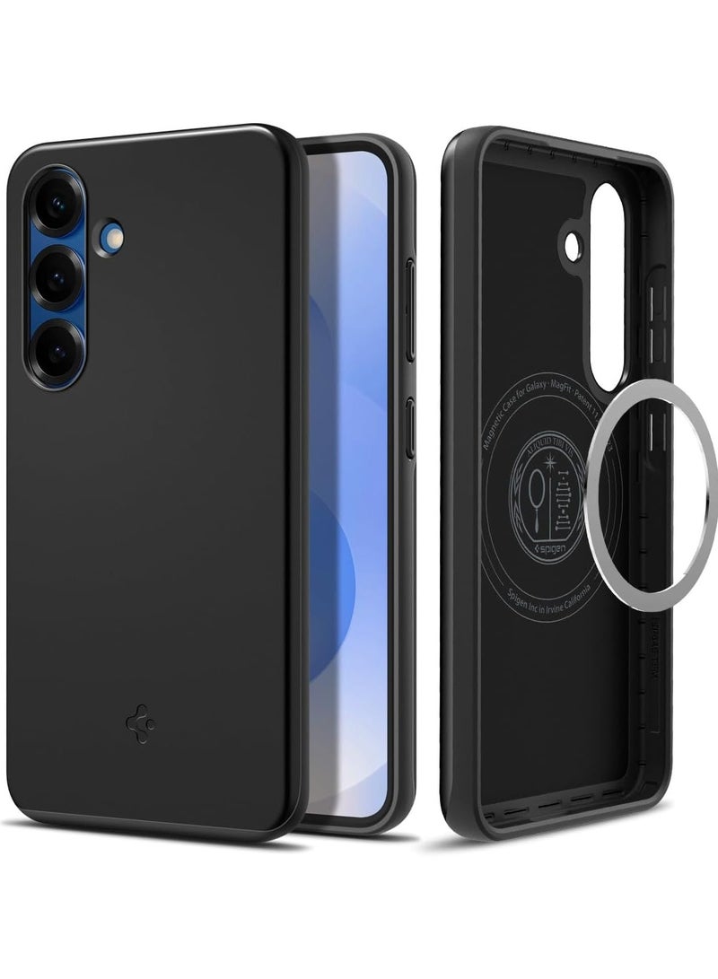 Spigen Thin Fit MagFit for Samsung Galaxy S25 MagSafe Case Cover (2025) - Black - Image 1