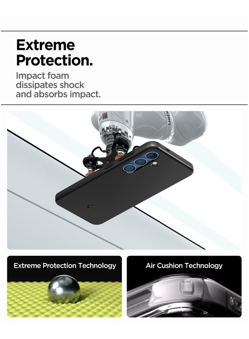 Spigen Thin Fit MagFit for Samsung Galaxy S25 MagSafe Case Cover (2025) - Black - Image 4