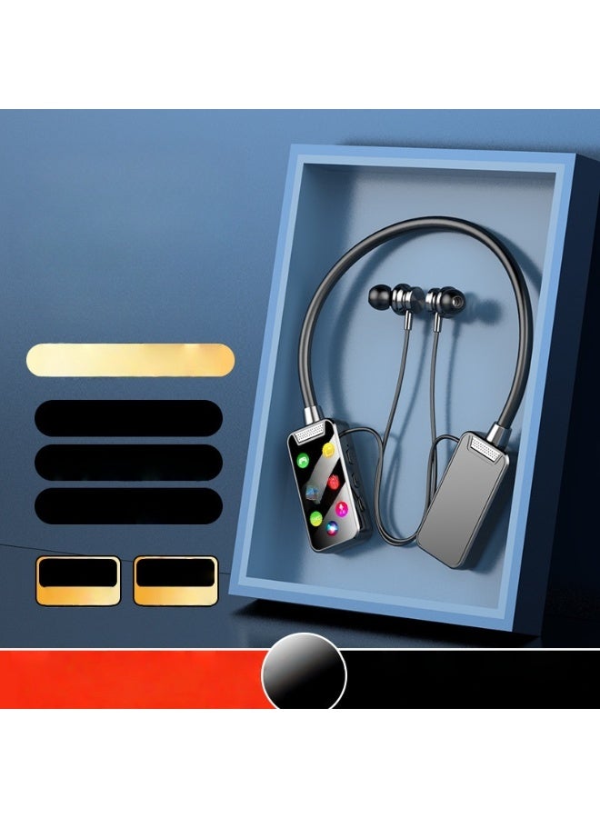 EBMINI New Digital Noise Cancelling Neck Hanging Wireless Bluetooth Earphones