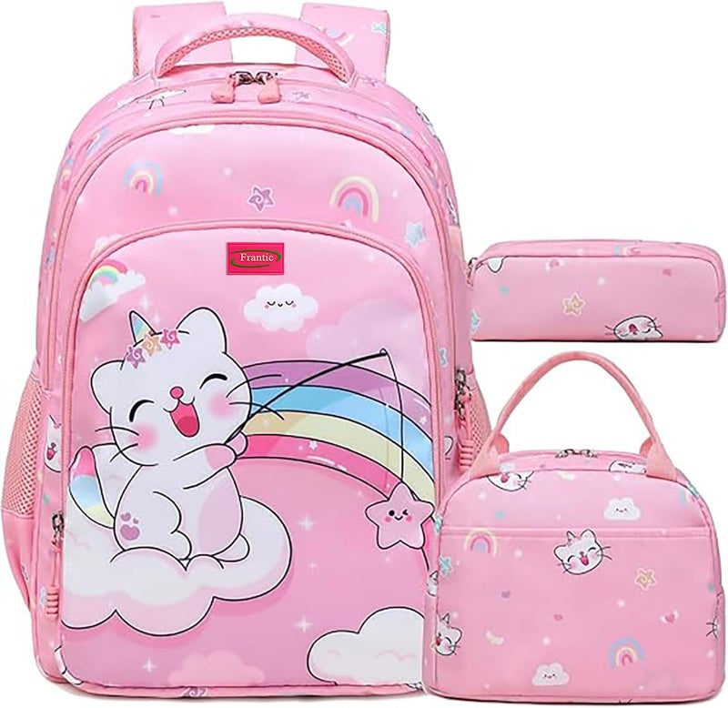 Frantic Printed 20 L School Backpack/Kids School Bag Class 1 to 5 For School Going Boys & Girls - Image 3