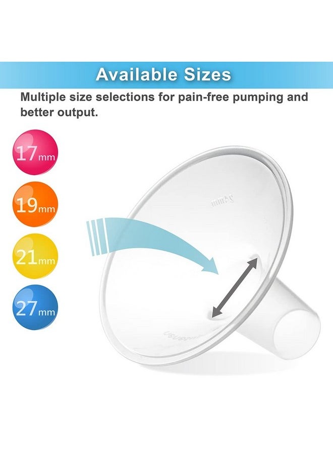 NENESUPPLY Pump Parts 19Mm Compatible With Bellababy Breastpump Baby Bella Baby Minio Double Breastpumps Replace Bellababy Pump Parts Detachable Flange Pump Accessorues Include Valve Membrane  - Image 5