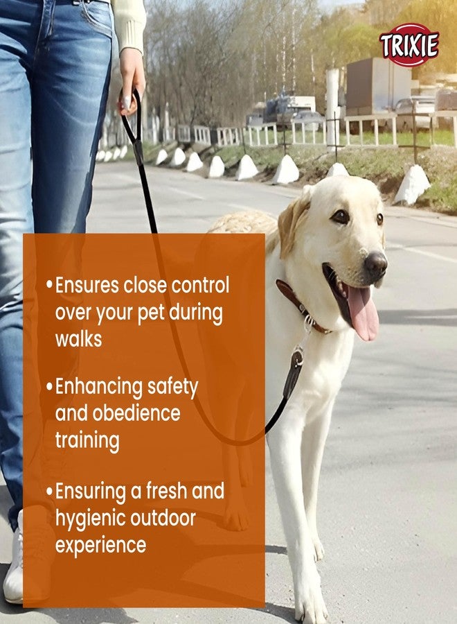Trixie, Premium Short Dog Leash with Padded Hand Loop, Fits: M-XL, 20 kg or Above (Poodle, Bull Dog, Lab, Husky) Dogs, 37 cm/25mm (M-L, Papaya) - Image 5