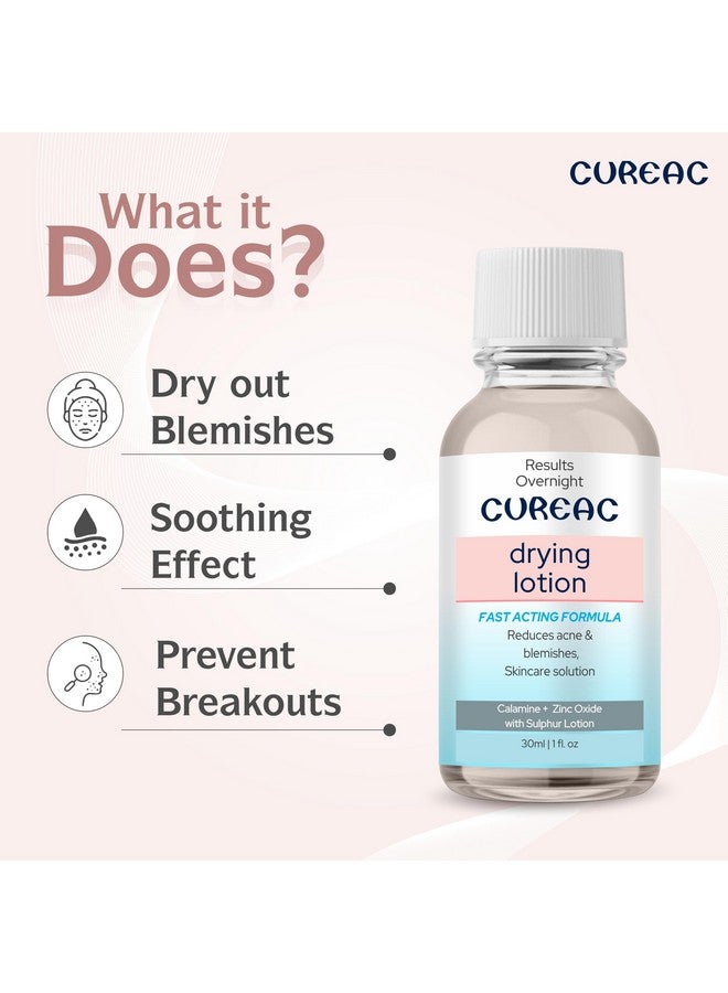 Salve Soothing and Cooling Acne Drying Lotion with Calamine - 30 ml - Image 5