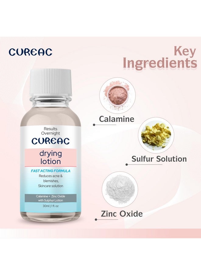 Salve Soothing and Cooling Acne Drying Lotion with Calamine - 30 ml - Image 3