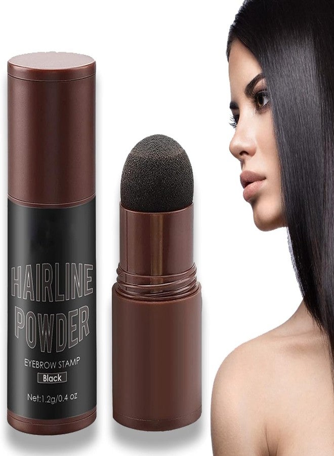 avyaan Natural Hair Shadow Hair Root Touch-Up, Quick Cover Thinning Hair in Seconds, Root Concealer Instantly Conceals Hair Loss for Natural looking (BLACK) - Image 1