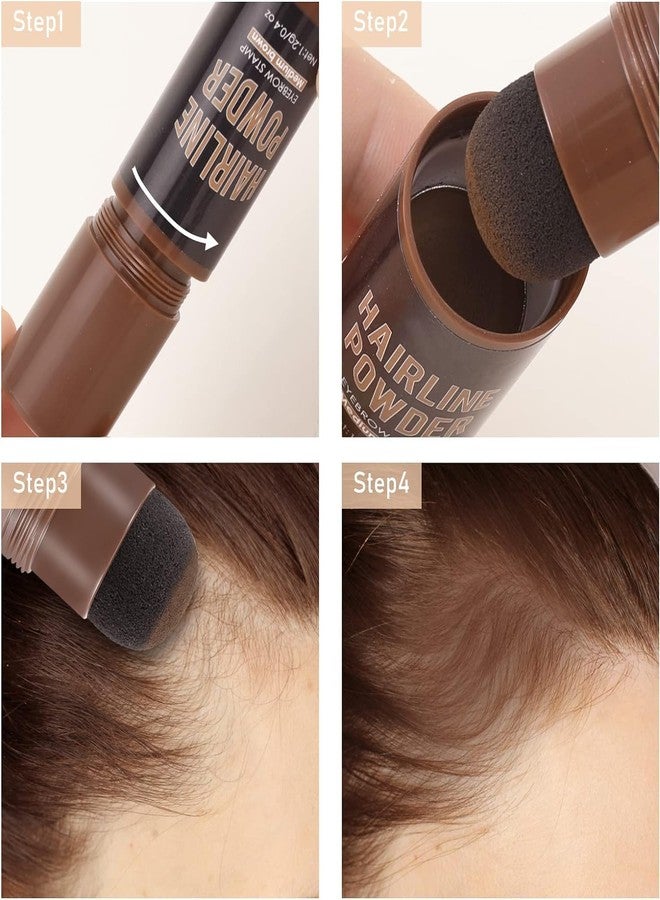 avyaan Natural Hair Shadow Hair Root Touch-Up, Quick Cover Thinning Hair in Seconds, Root Concealer Instantly Conceals Hair Loss for Natural looking (BLACK) - Image 2