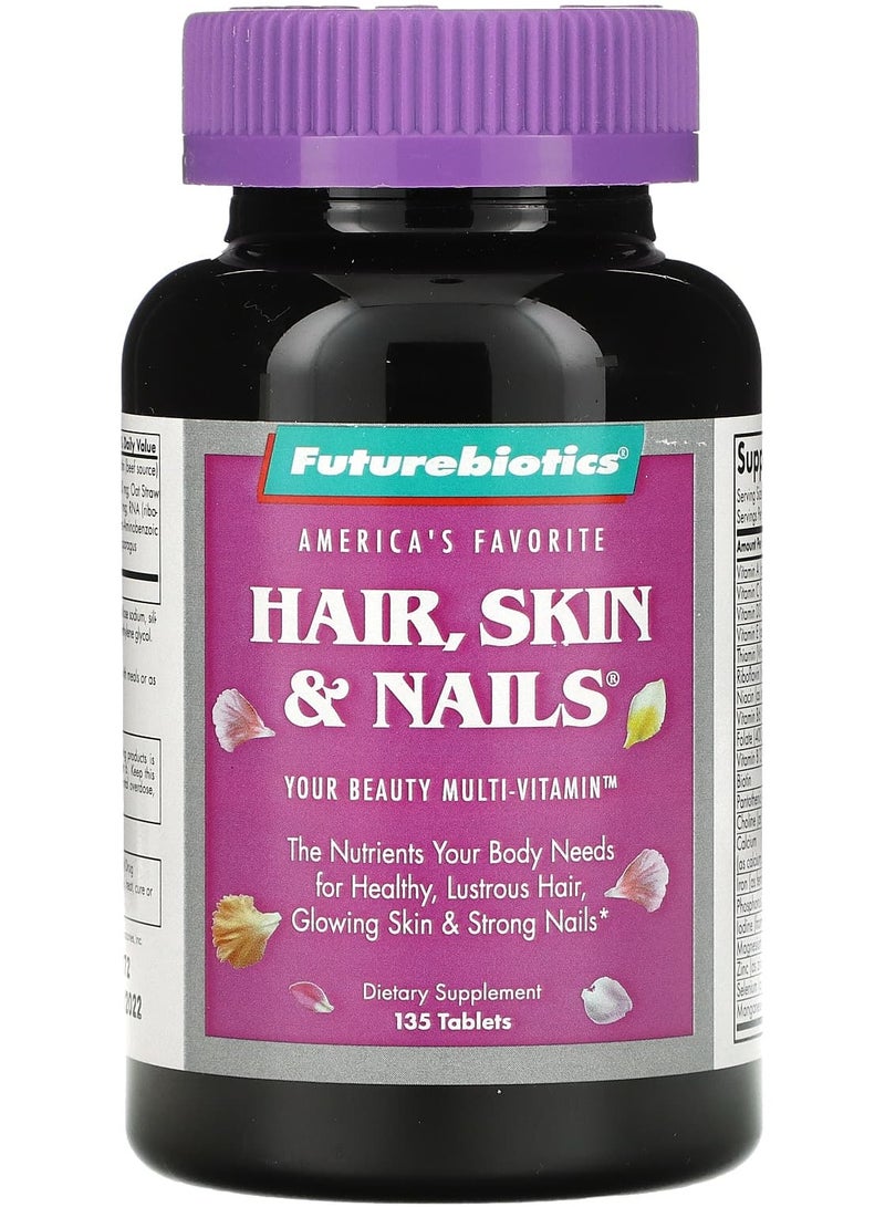Futurebiotics Hair, Skin & Nails, 135 Tablets