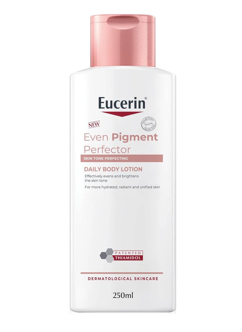 Eucerin Even Pigment Perfector Daily Body Lotion with Licorice Extract and Vitamin E for Even Radiant Smooth and Clear Skin Strengthens and Moisturizes 250ml 