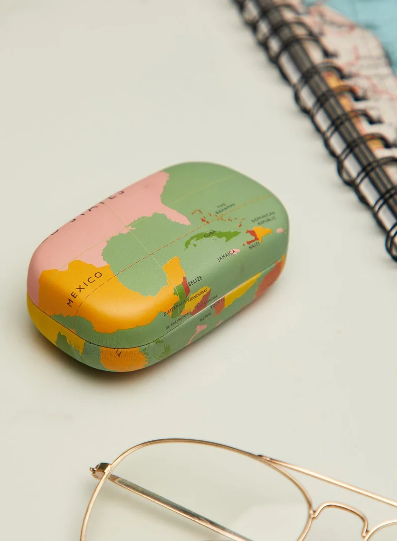Rex London World Map Mini Travel Case
