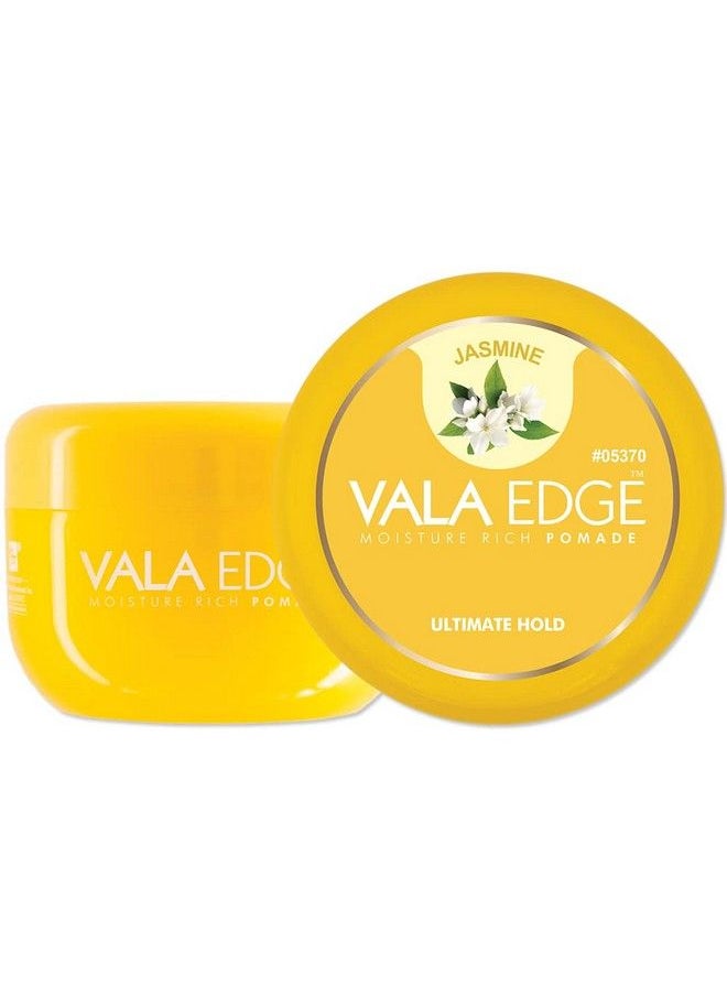 Beauty Town - Hair Pomade Vala Edge Control 100Ml 3.38 Fl Oz Strong Ultimate Hold High Shine Easy To Wash Out Made In Korea Beauty Styling Gel (Jasmine Floral Scent) - Image 1