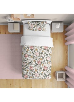 Sweet Jojo Designs Sweet Jojo Designs Vintage Floral Boho Girl Toddler Kid Childrens Comforter Bedding Set - 5 Pieces  - Image 2