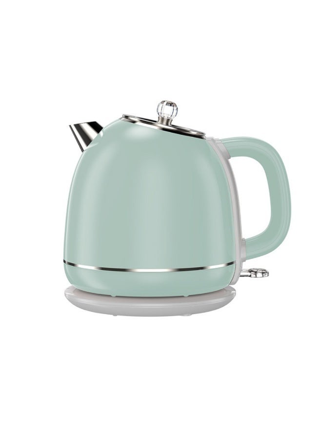 【Limited Edition Mint Green】1.7L Retro Electric Kettle, Kitchen Decor, Fast Boiling 1800W, Double Wall Anti-Scald, for Home & Office - Image 1