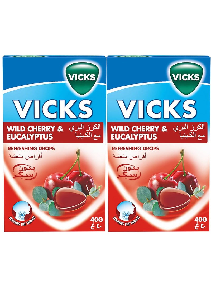 فكس عبوتين من أقراص الكرز البري من فيكس 40 جم - Image 1