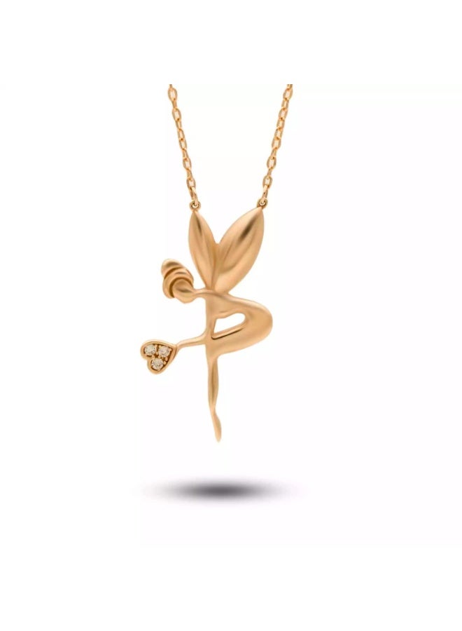 Ruby Art Gold 18K Pure Gold Women’s Necklace – Elegant & Premium Design-  2.14  Gram - Image 1