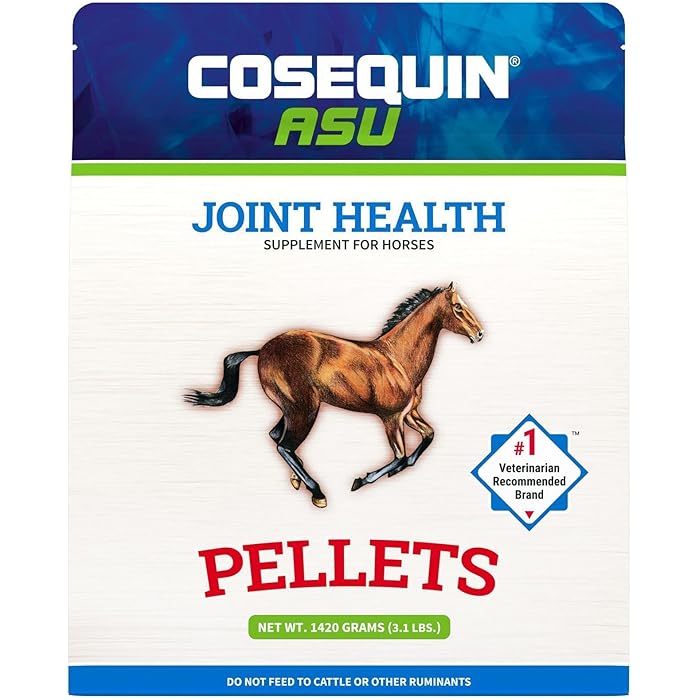 COSEQUIN ASU Pellets Joint Health Supplement for Horses - Pellets with Glucosamine and Chondroitin, 1420 Grams - Image 1