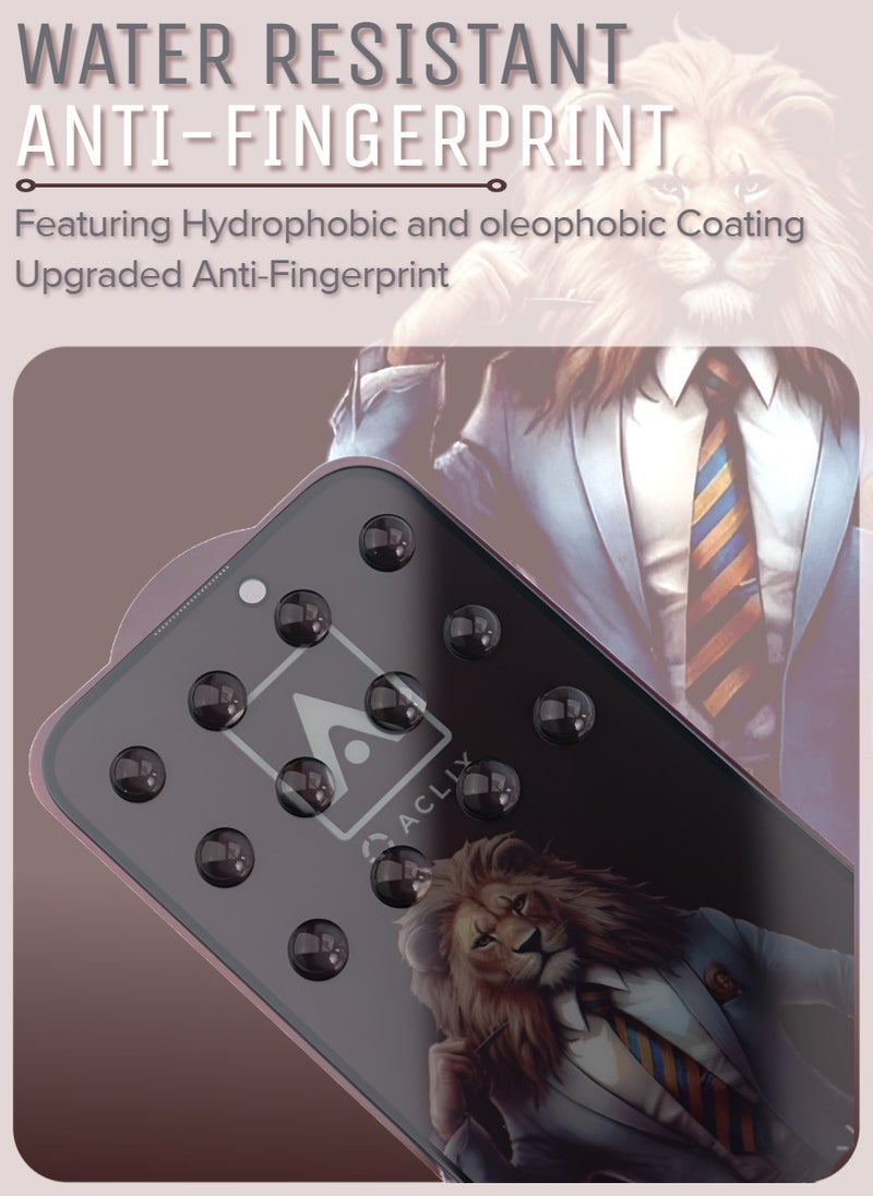 ACLIX Antistatic ESD Dustproof Premium Quality High Definition Tempered Glass Screen Protector Designed For  iPhone 10 - Image 4