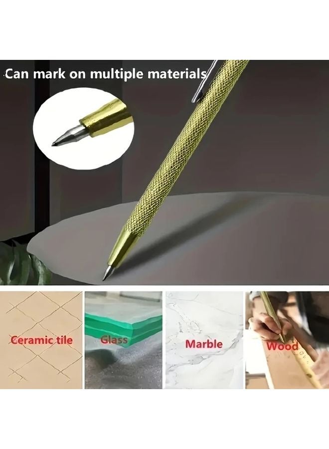 2pcs Tungsten Steel Alloy Pen Tile Cutter Glass Hand Tool Iron Aluminum Marble Marker - Image 4