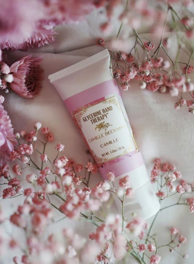 Camille Beckman Glycerine Hand Therapy Cream, Signature Camille, 1.35 Ounce - Image 3