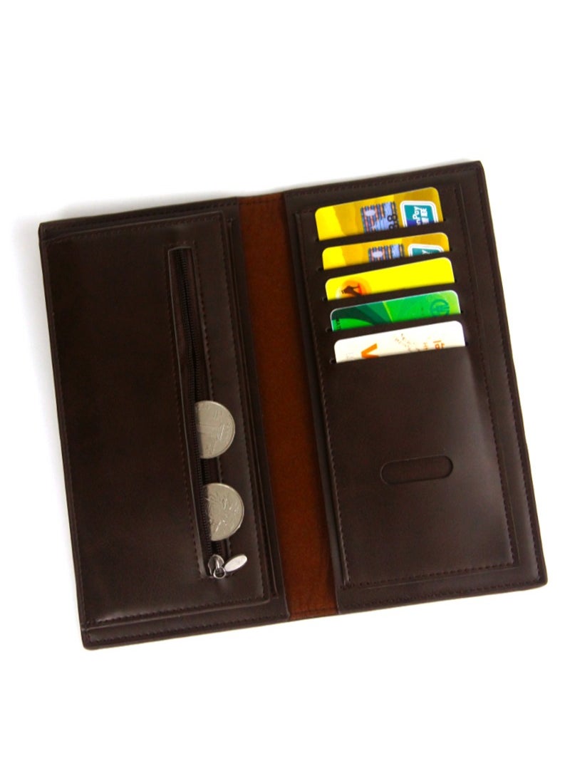 MenBense - Men's Multifunctional Large Capacity Long Wallet 19 * 9.5 * 2CM - Image 1