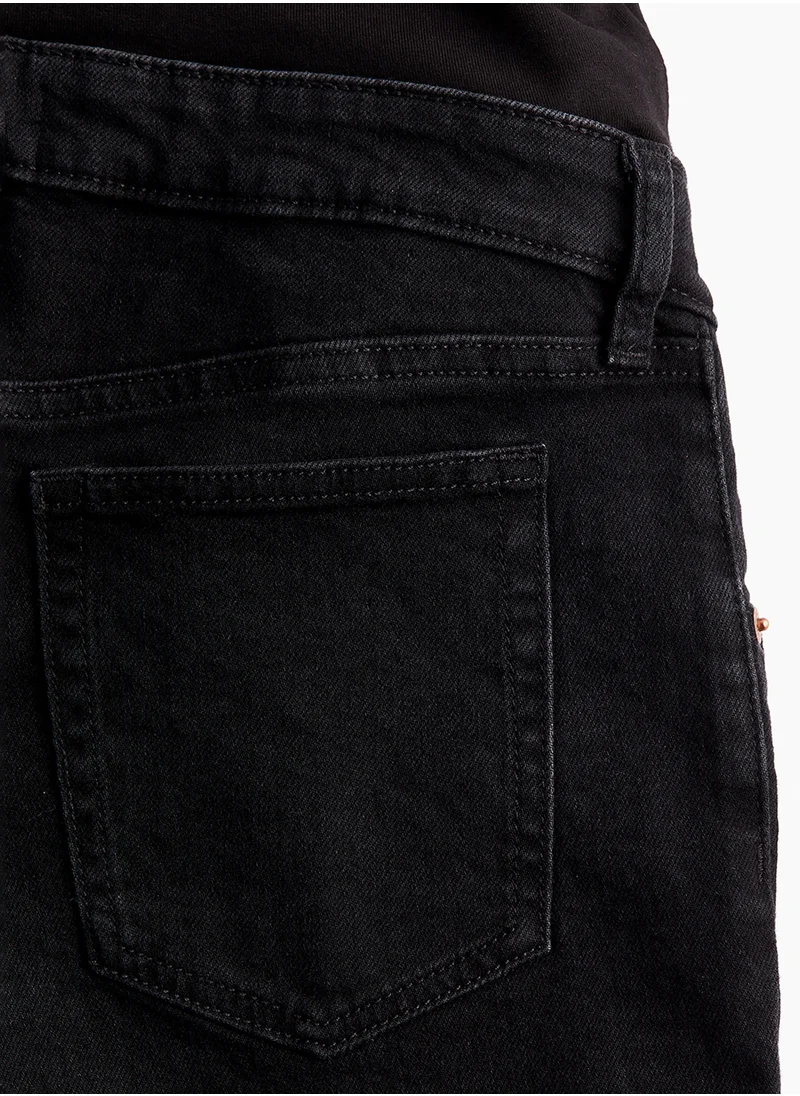 H&M Mama Slim Ankle Jeans