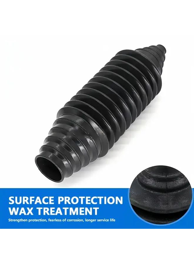 12pcs Steering Rack Boot Inner Tie Rod Bellows Weatherproof Durable Rubber Set - Image 3