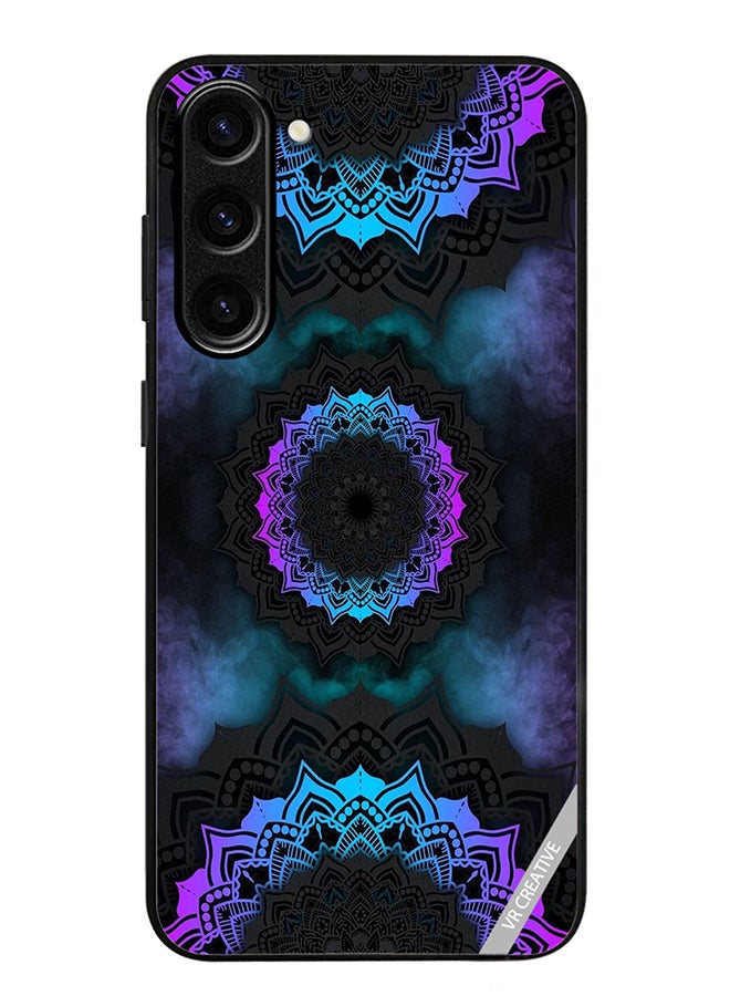 VR CREATIVE Protective Case Cover For Samsung Galaxy S24 Mandala Design Multicolour - Image 1