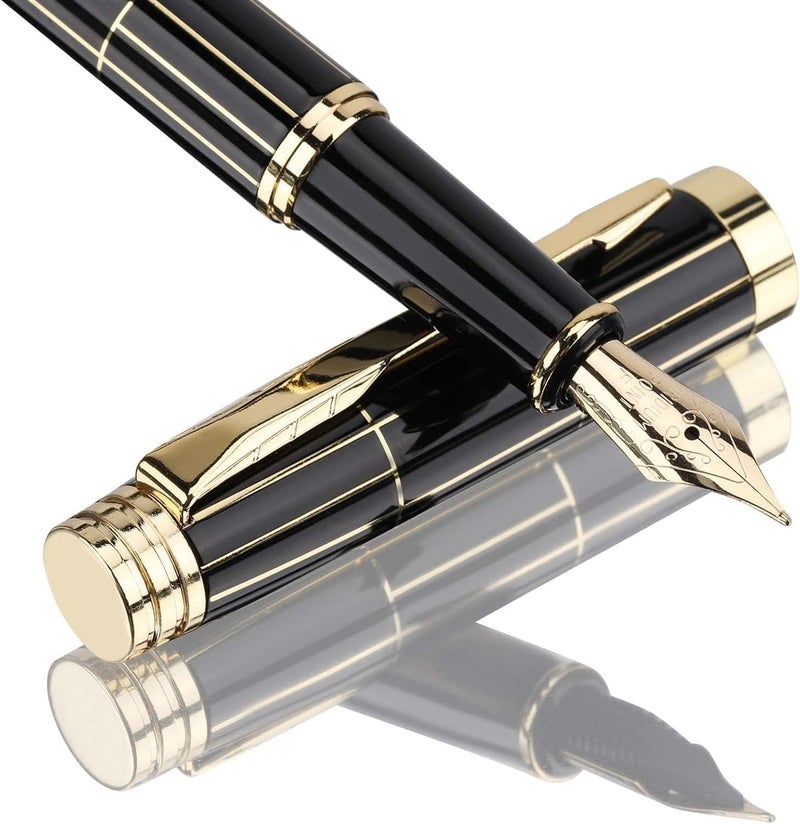 ChicAbode Luxury Fountain Pen,Fine Nib, Exquisite Pen Gift Set for Men&Women- Nice Pens - Image 1