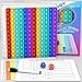 COOVA Multiplication Chart Pop It Multiplication Game Board 12x12 Times Table Math Game Board for Kids Learning Educational Multiplication Machine Toy - Image 3