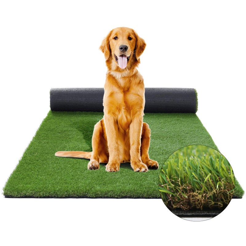 XLX TURF Large Artificial Grass Pad for Dogs Potty, Extra Soft Thick Turf for Indoor Outdoor Patio Balcony, 4 FT X 6 FT - Image 1